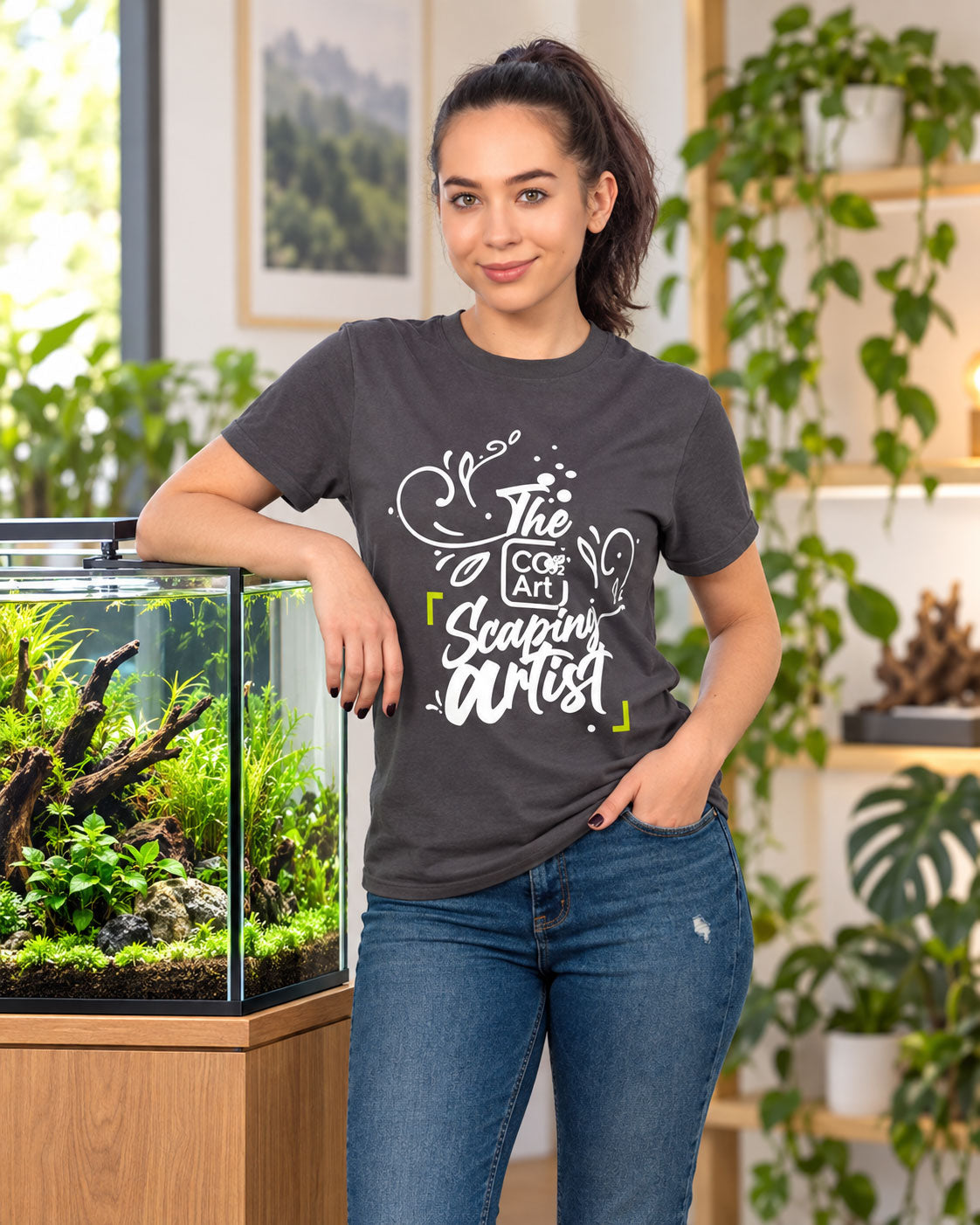 T-shirt CO2Art Scaping Artist édition limitée