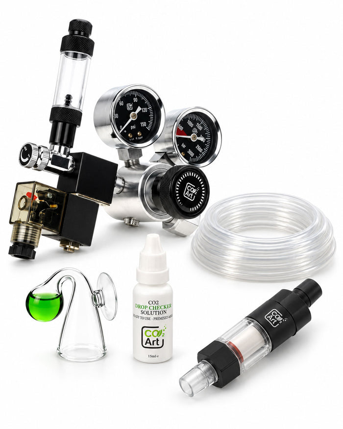 Système CO2 Complet Pro-SE Series pour Aquarium avec Nouveau Diffuseur CO2 Inline