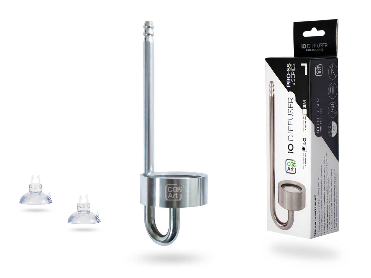 NOUVEAU diffuseur IO - Stainless Steel Series - Diffuseur de CO2 à immerger
